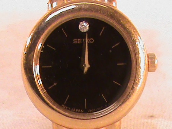 Seiko gold band sale