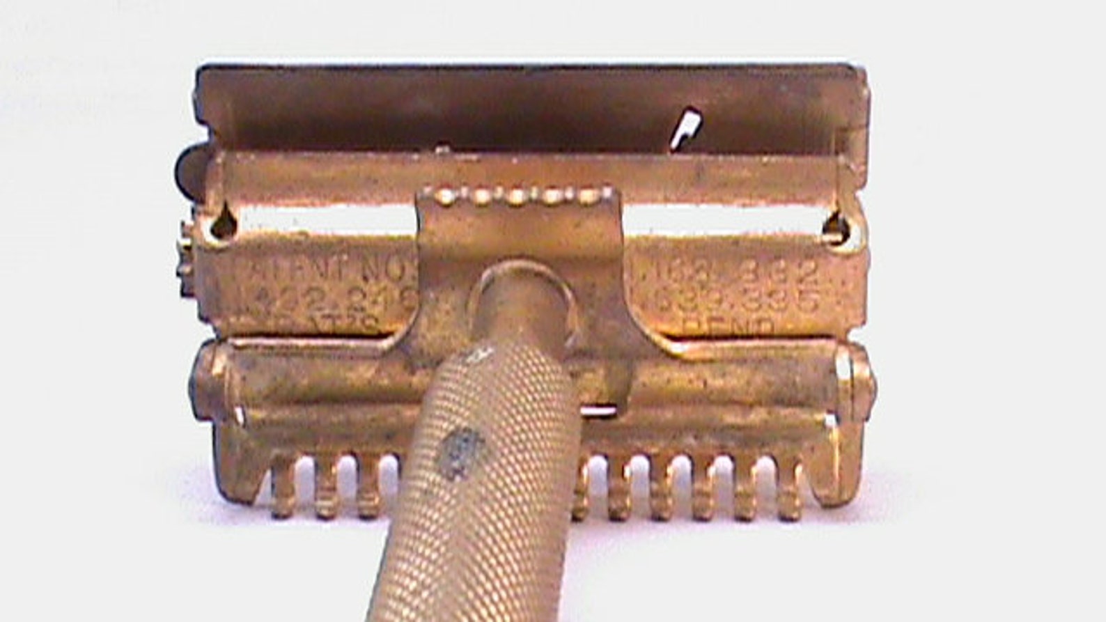 1920's Auto Strop Safety Razor With Brass Gillette Blade Container Etsy