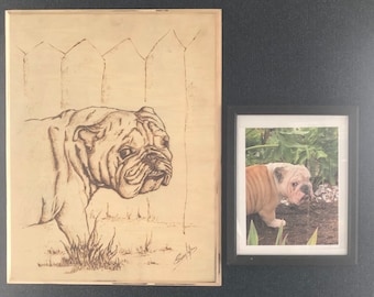 Custom images pyrography