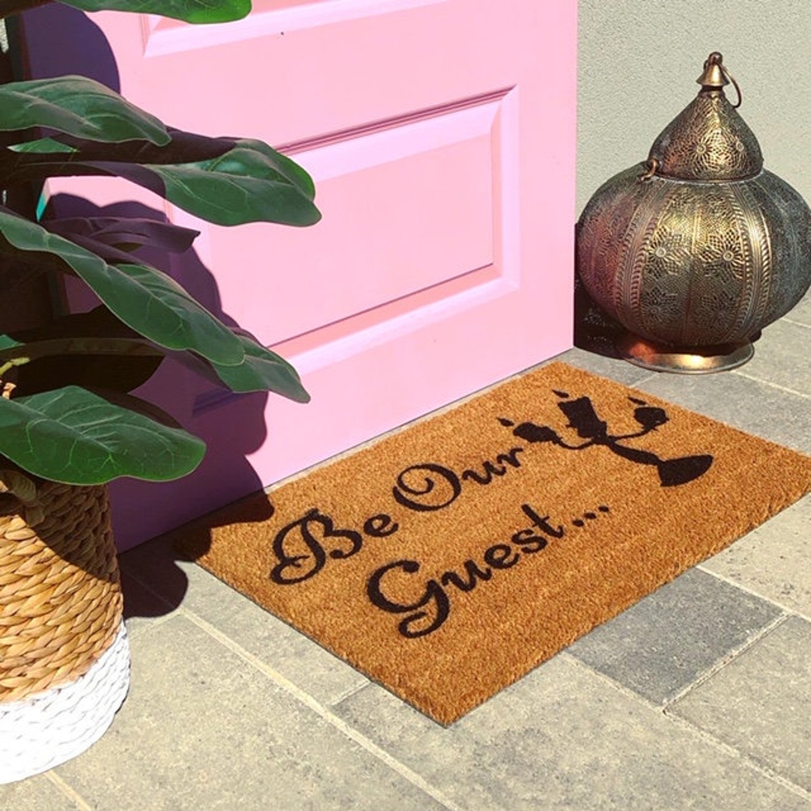 Disney Doormat Disneyland Doormat Custom Doormat Etsy