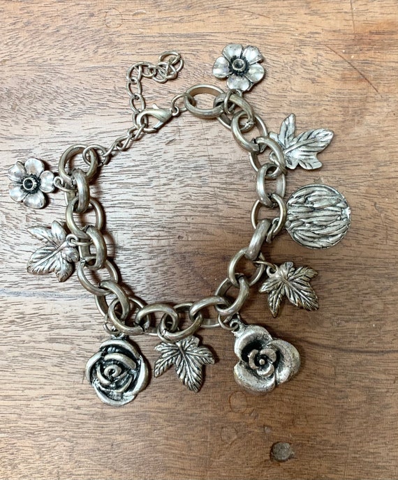 Floral charm bracelet - image 7
