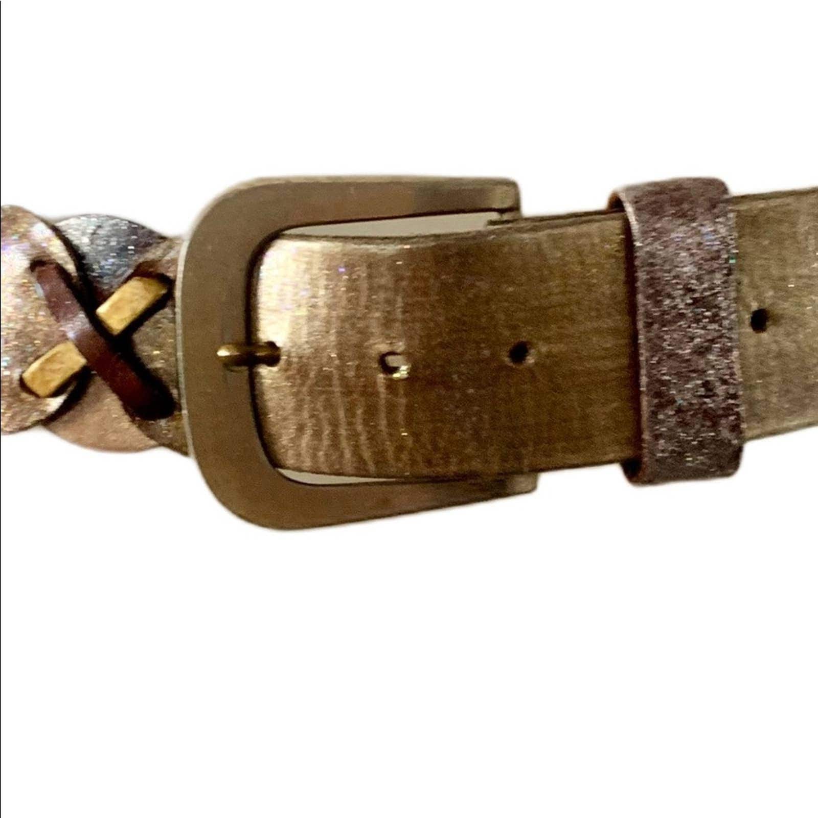 Vintage Harness House Full Grain Saddle Leather Snakeskin Belt B1075 - Copperhead Snake Print Leather Belt - Double J Saddlery main image 4