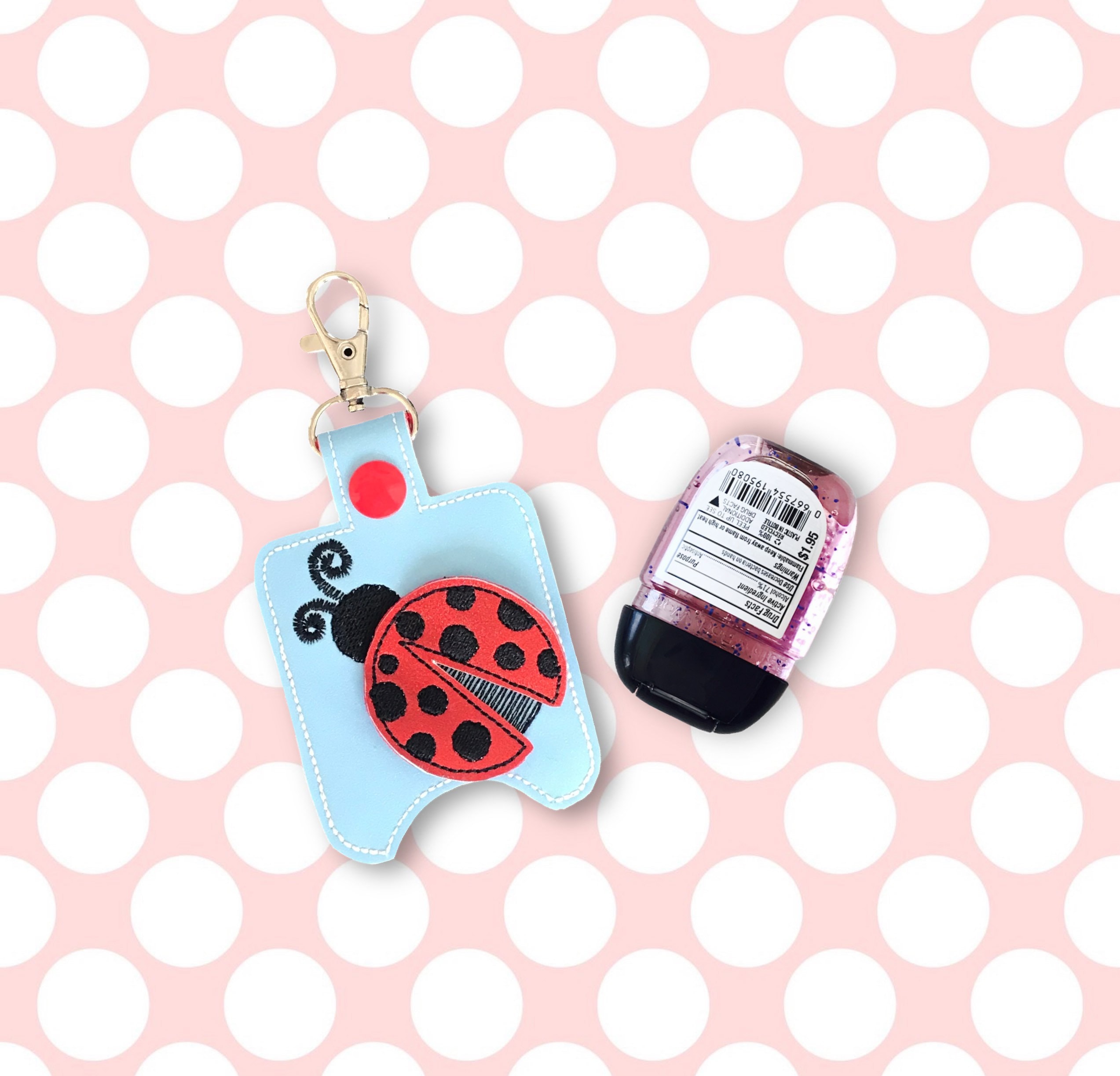 Ladybug Sanitizer Holder|Ladybug Sanitizer Case