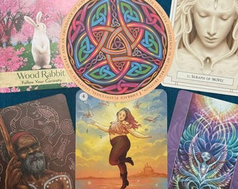 Personalised ORACLE Cards Guidance, PSYCHIC Divination Reading