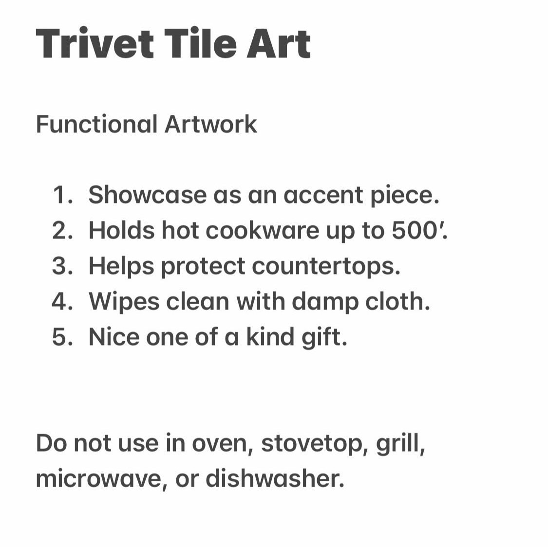 8x8 Isla de cocina Trivet decoración roja verde y | Etsy