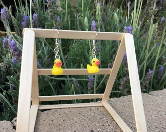 Duck earrings!