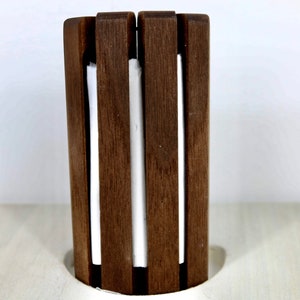 Doob Caddy-Svart Valnöt-3 platshållare