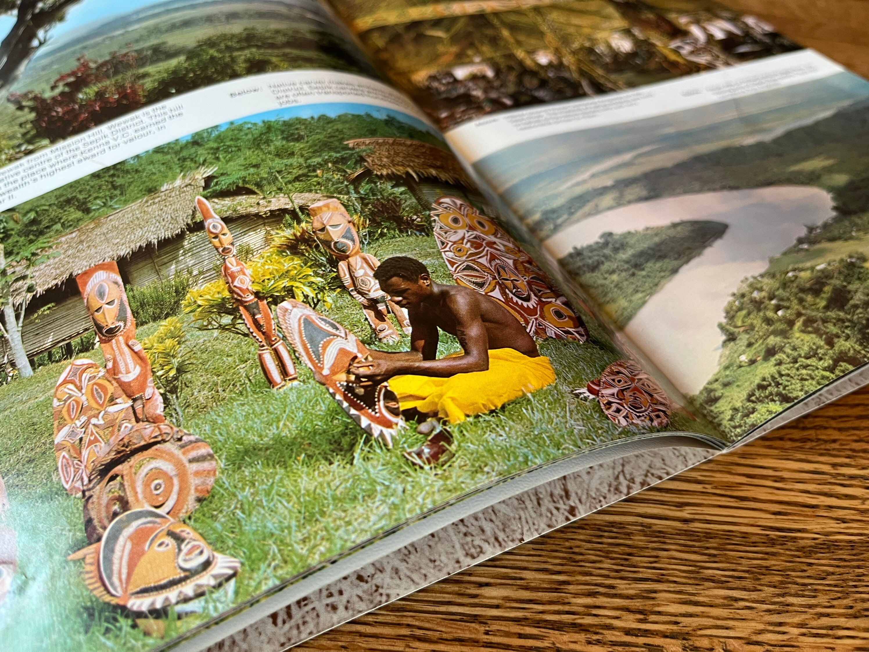PAPUA and NEW GUINEA the Garrick Picture Book Of... Culture, Photos