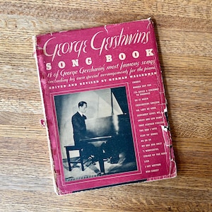 Vintage George Gershwin Songbook: 1941 Piano Vocal Sheet Music