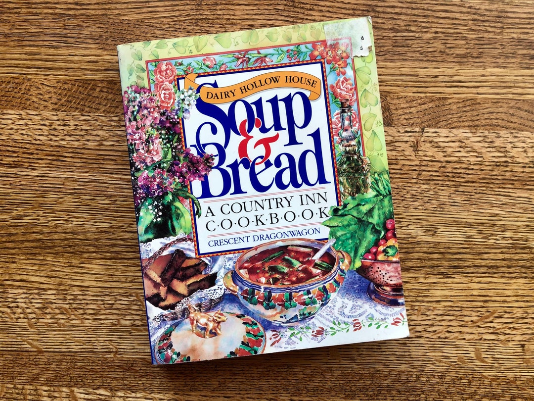 Vintage OZARK Cookbook dairy Hollow House Soup & Bread A Country Inn