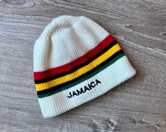 parfume malt sommer JAMAICA Knitted Hat Vintage Jamaican Beanie Stocking Cap - Etsy
