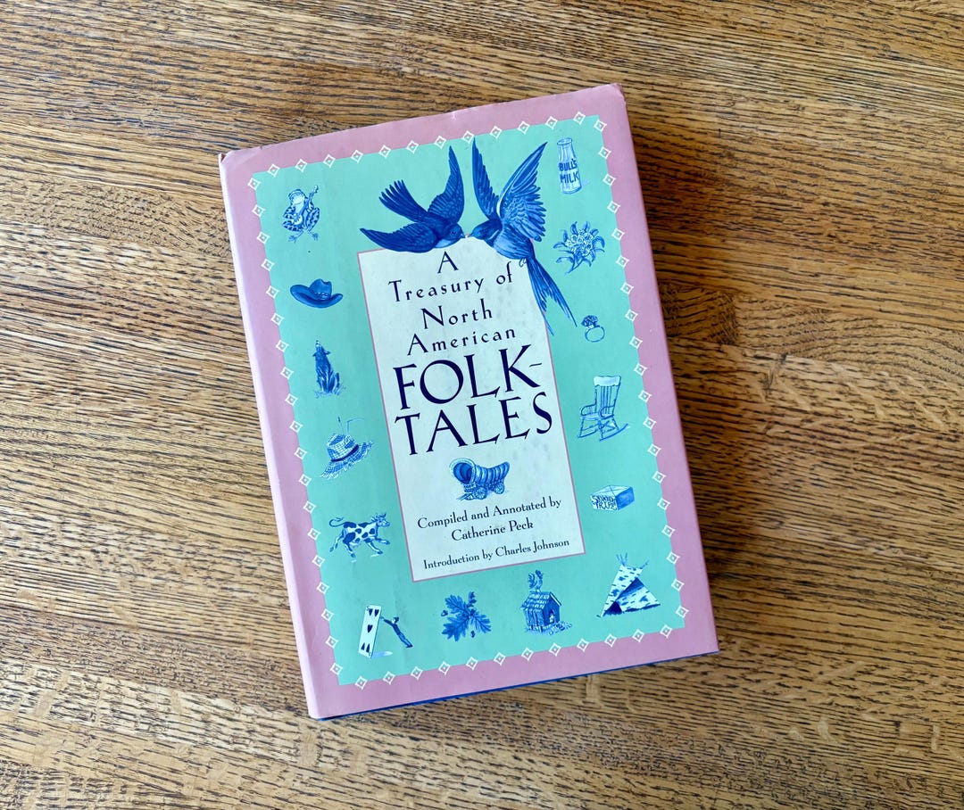 A Treasury of North American Folktales by Catherine Peck. Vintage ...