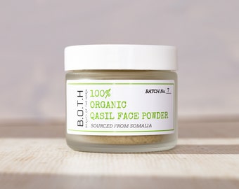 Authentique qasil somalien (masque est-africain pour le visage - affinage des pores + estompe les taches brunes + illumine la peau)