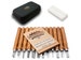 HOLZWURM wood carving tool set 12 pcs, incl. bag, instructions & pull-off stone, ideal carving knife set for beginners and professionals 