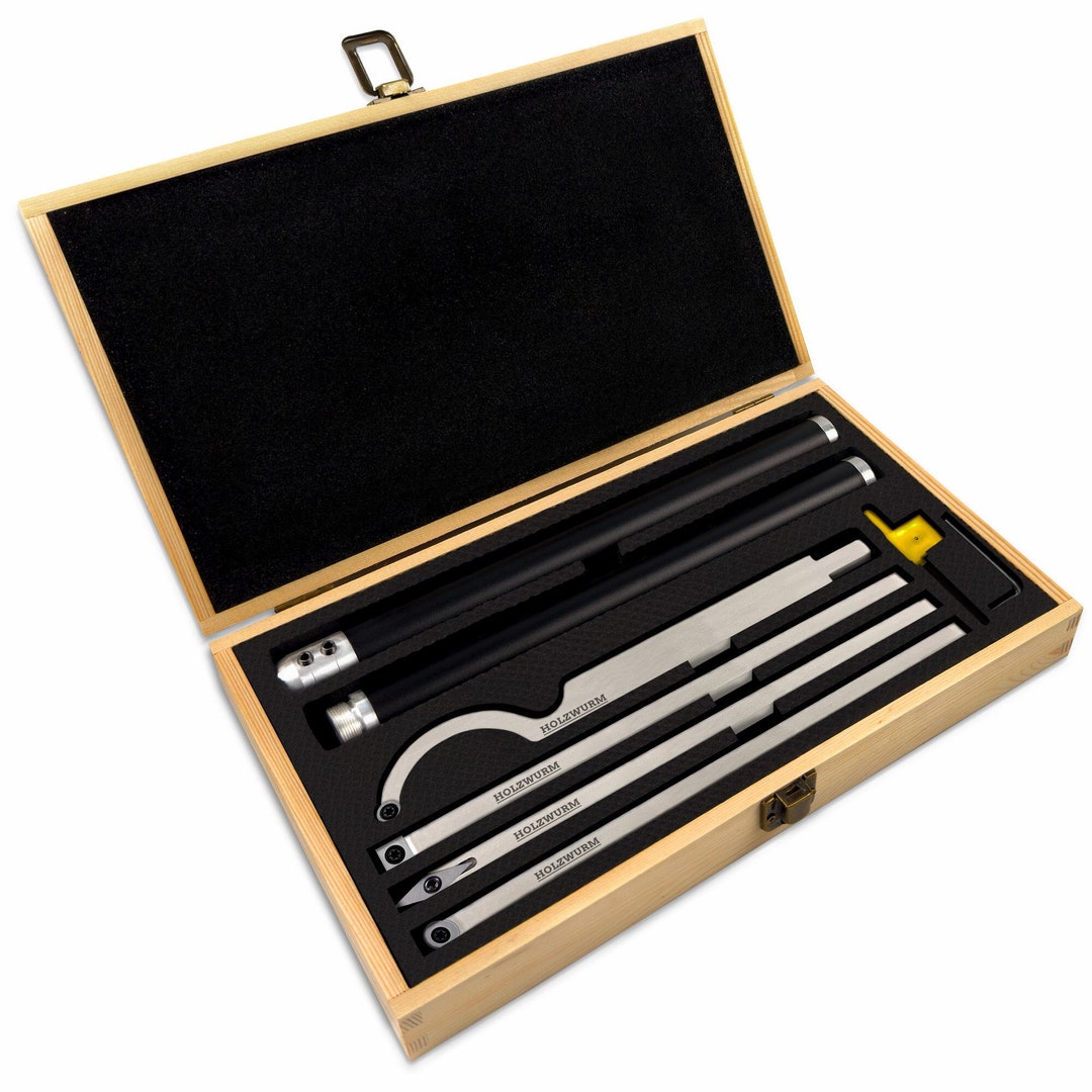 Ensemble D'outils De Tournage Pour Tour à Bois En Carbure Outils De Tournage Pour Tour Avec Inserts En Carbure Rond, Carré Et Diamant Cutter Outil De Tournage Sur Bois Poignée