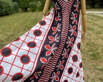 Kukoza Si Ujinga gauze cotton maxi print summer beach dress for hot weather free size M L XL