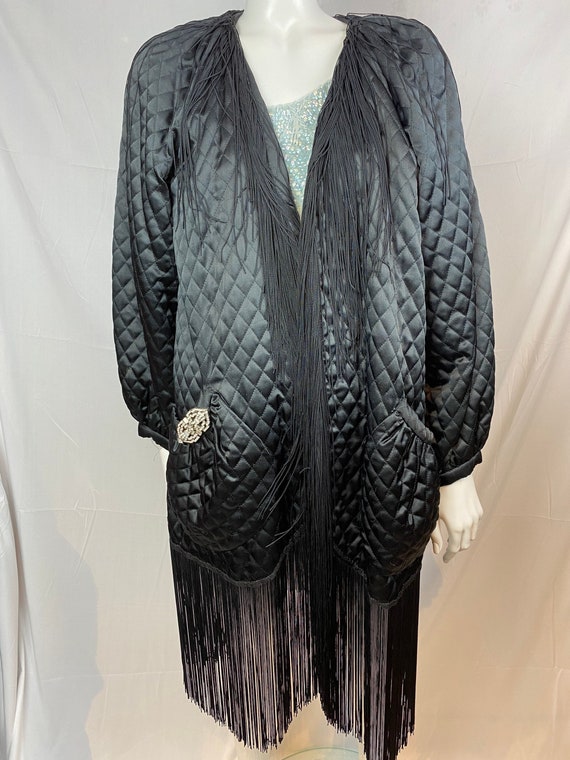 Yves Saint Laurent Lingerie quilted House dress co
