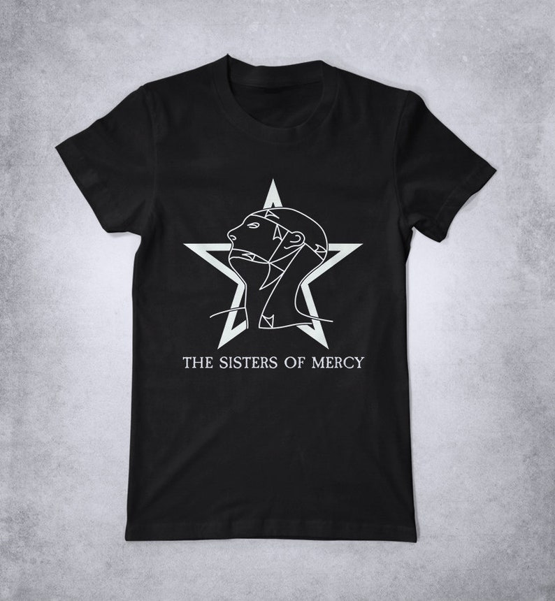 The SISTERS OF MERCY tshirt gothic rock tshirt dark wave Etsy