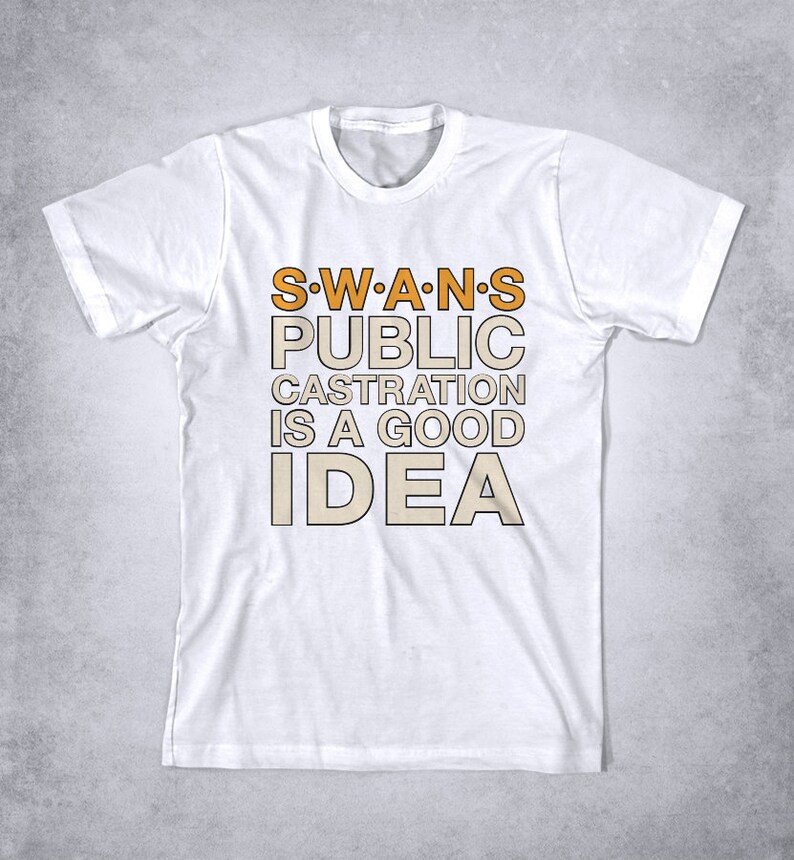 swans band t shirt