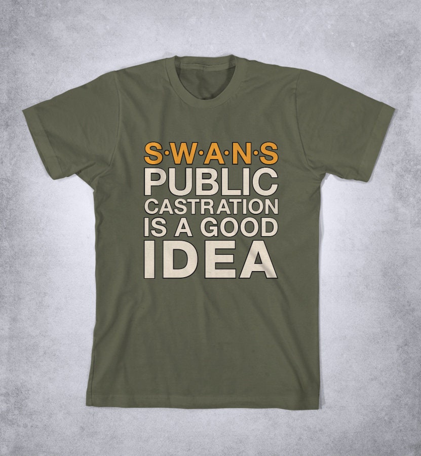 public castration is a good idea t shirt