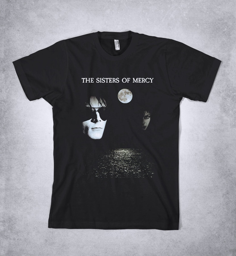 The SISTERS OF MERCY tshirt Floodland gothic rock tshirt Etsy