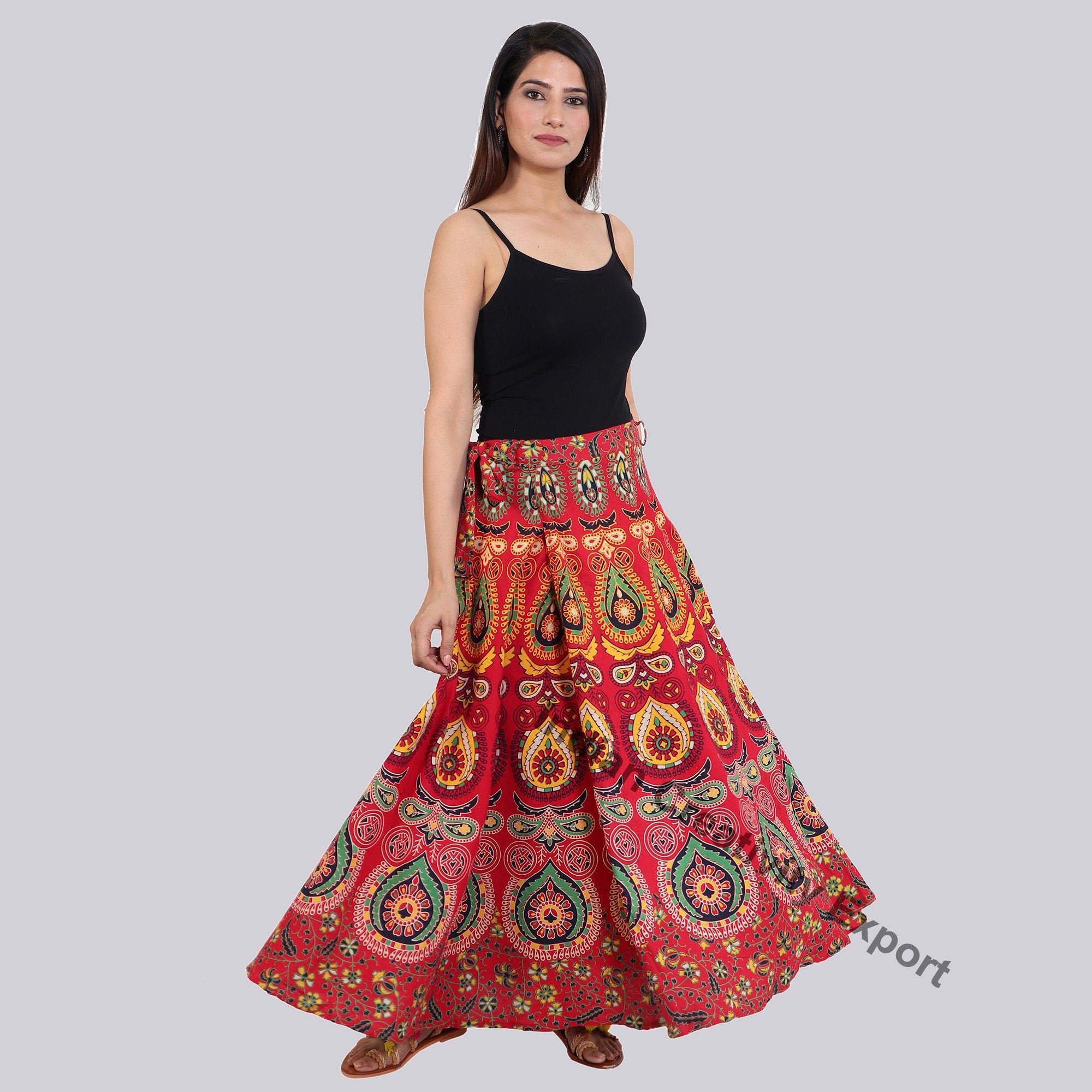 Wholesale Indian Cotton Skirt Women Skirt Cotton Skirt Boho Etsy