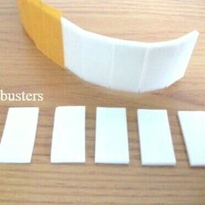 Doppelseitige Schaumstoffpads Sticky Fixers 3D-Effekt Karte Craft Rechtecke Ideal für die Herstellung von handgemachten Karten