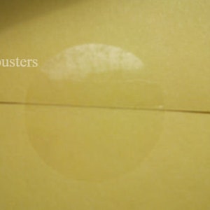 100 pegatinas transparentes de 25mm para sellar paquetes, sobres, envolver regalos, regalos, etiquetas adhesivas redondas, sellos