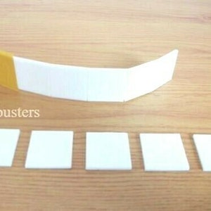 Dubbelzijdig zelfklevende schuimrubberen plakkertjes Kleefstof 3D-effect Card Craft 25 mm vierkant Ideaal voor het maken van handgemaakte kaarten