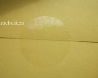 Clear Stickers Permanent Adhesive For Sealing Packages Envelopes Gift Wrapping Presents Round Sticky Tape Labels Seals 25mm 35mm 50mm
