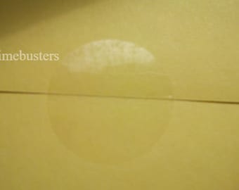 100 Clear Stickers 34mm Removable Adhesive For Sealing Packages Envelopes Gift Wrapping Presents Round Sticky Tape Labels Seals