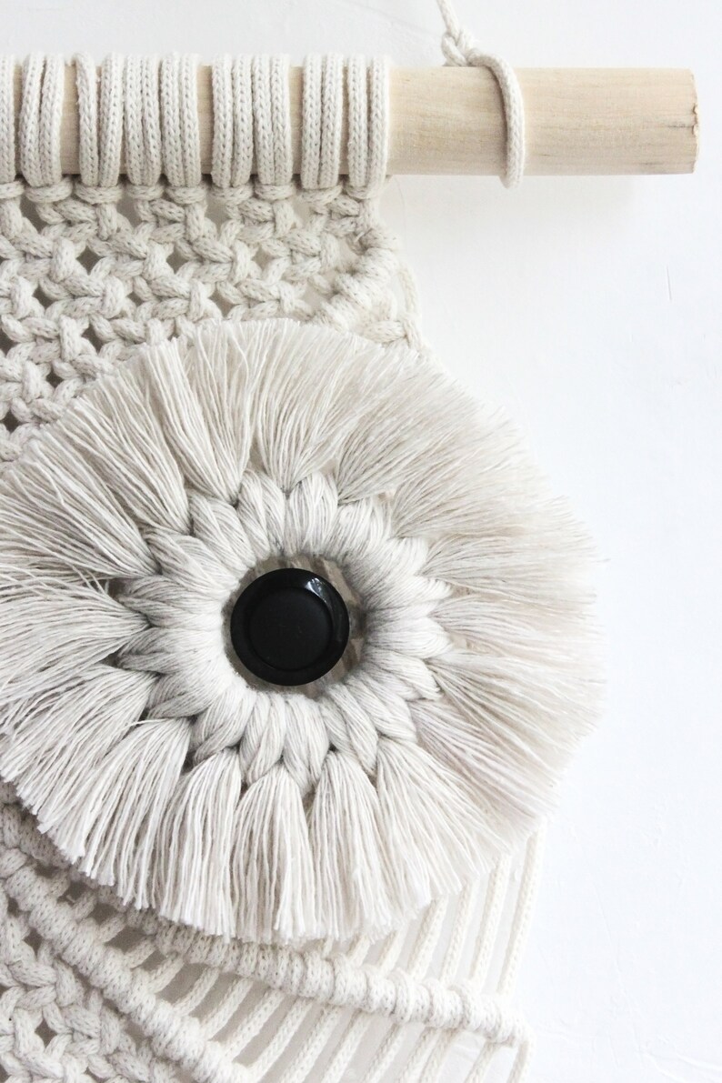 Macrame OWL Kit Vintage Macrame Wall Hanging for beginners Etsy