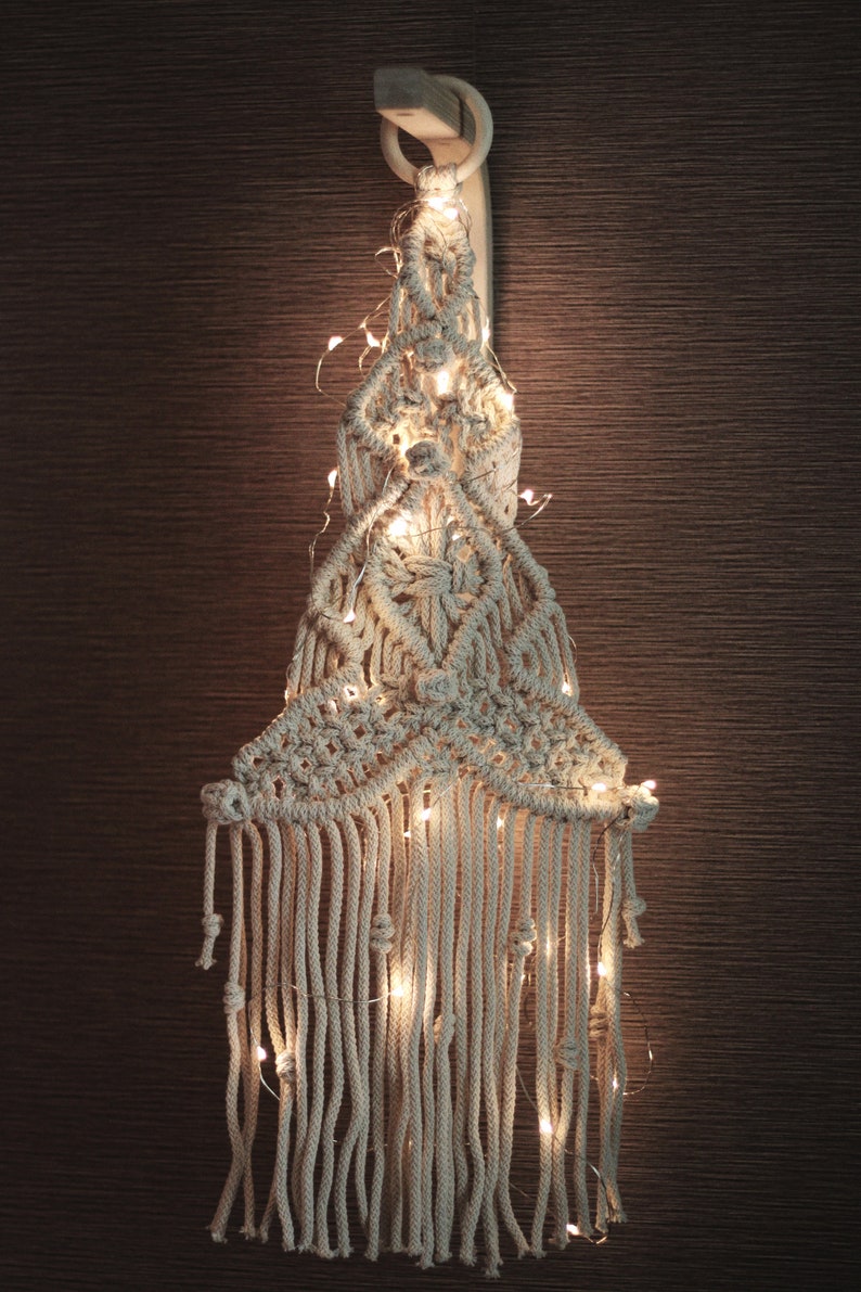 Macrame Christmas Tree PATTERN Wall Hanging PDF Macrame | Etsy