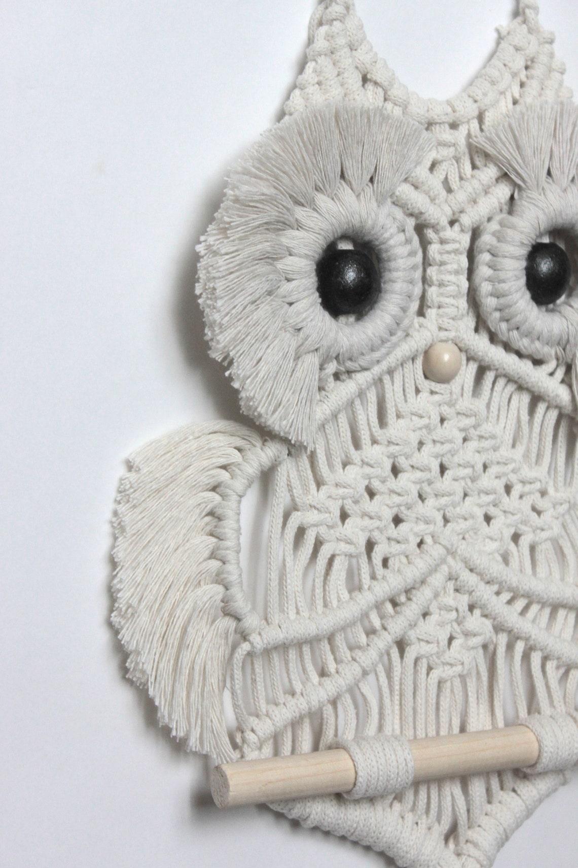 Macrame OWL Kit Macrame Wall Hanging Easy DIY for Etsy