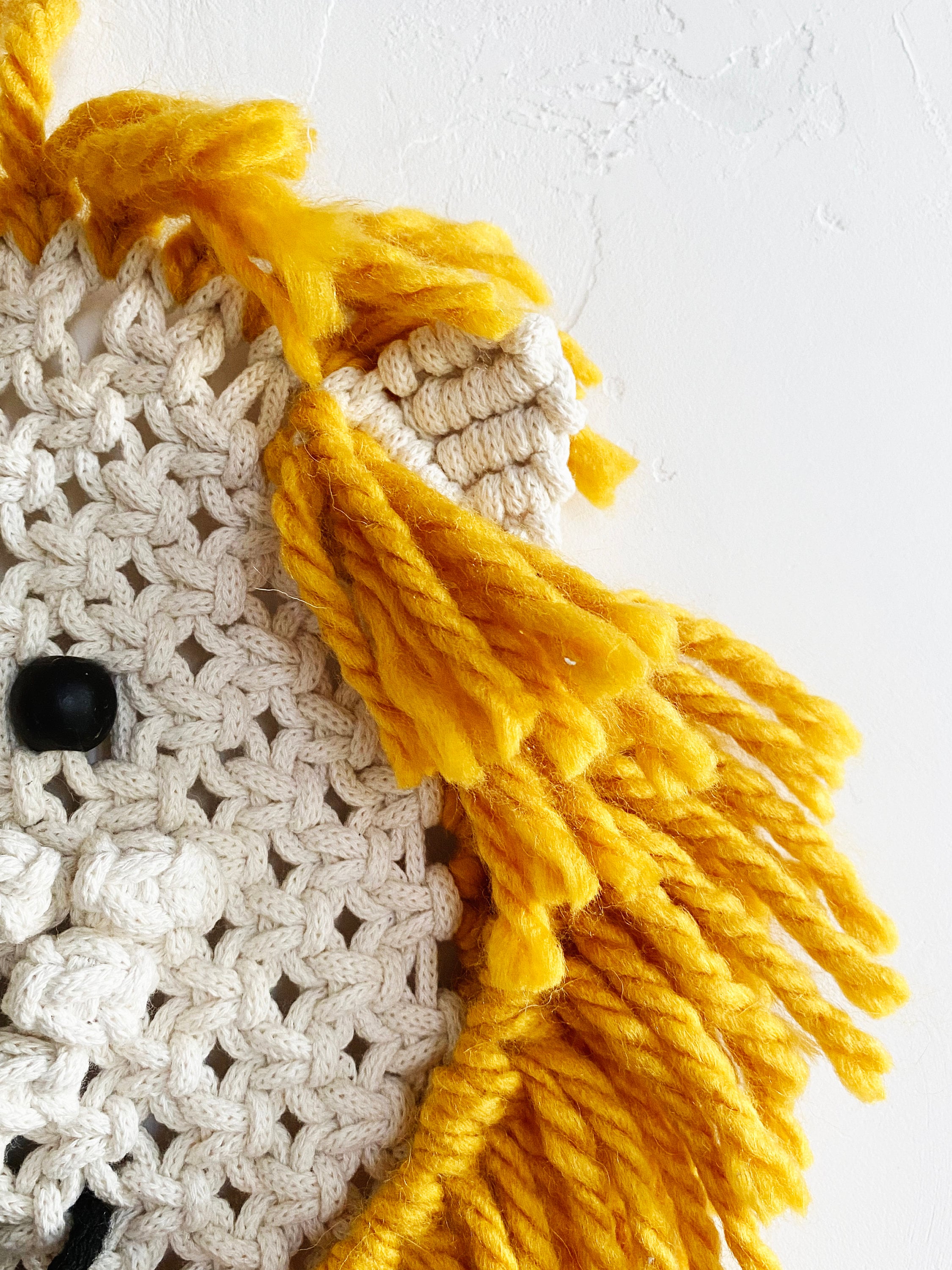 Macrame Pattern LION / Macrame tutorial PDF for beginners / Etsy