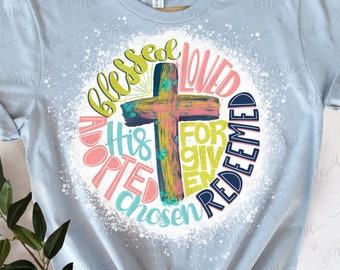 Redeemed PNG file, Cross sublimation file