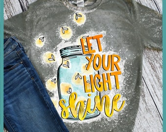 Let Your Light Shine png, summer sublimation file