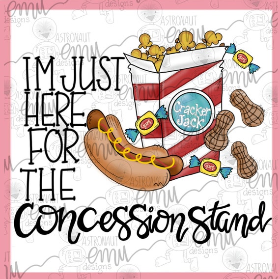 6 Baseball PNG Files Concession Stand Digital Download Etsy UK