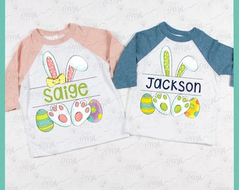Sibling Easter PNG set, Easter Bunny sublimation file