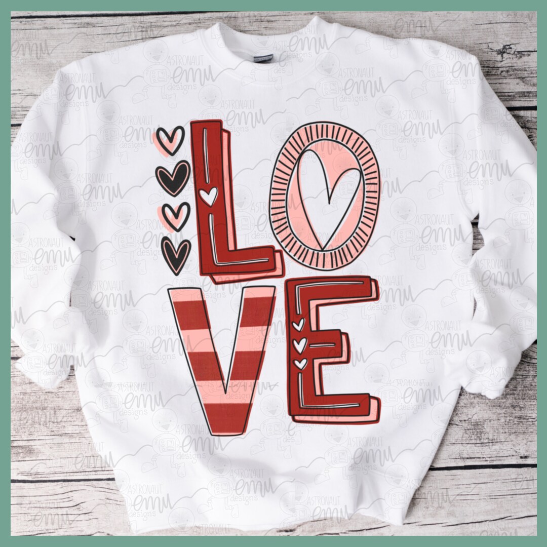 Valentines Day PNG File, Love Sublimation File - Etsy