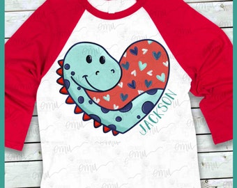 Dinosaur Valentines file PNG, Boys Valentines file di sublimazione