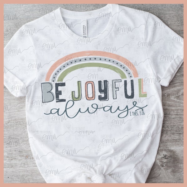 Be Joyful Always - Etsy