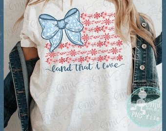 Girly Patriotic sublimation file, Women’s 4th of July PNG file
