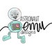 Owner of <a href='https://www.etsy.com/shop/AstronautEmuDesigns?ref=l2-about-shopname&from_page=listing' class='wt-text-link'>AstronautEmuDesigns</a>