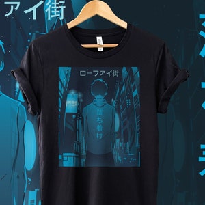 Vaporwave Shirt, Lofi Shirt, Japanese Streetwear, Retro Shirt, Japanese Shirt, Anime Shirt, Cyberpunk Clothing, Y2K Shirt | Unisex Tee