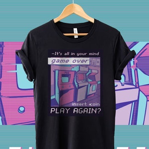 Vaporwave Shirt, Vintage Retro Shirt, Streetwear, Gamer Shirt, Vintage Shirt, Retro Shirt, Japanese Streetwear | Unisex Tee