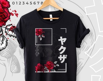 Japanese Streetwear, Techwear, Cyberpunk, Vaporwave Shirt, Retro Japanese Shirt, Retro Shirt, Harajuku Shirt, Y2K Shirt  | Unisex Tee