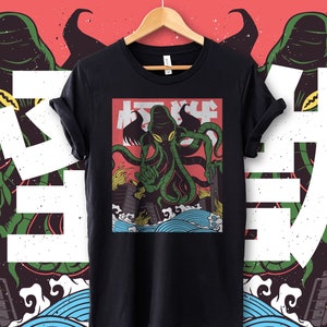 Vaporwave Shirt, Japanese Streetwear, Anime Streetwear, Retro Japanese Shirt, Y2K Shirt, Anime Clothes, Harajuku Shirt | Unisex Tee