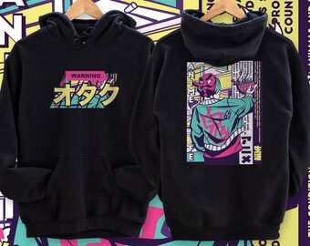 Anime Hoodie, Japanese Streetwear, Anime Streetwear, Vaporwave Hoodie, Harajuku Hoodie, Otaku Hoodie, Japanese Hoodie | Unisex Hoodie