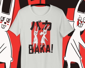 Anime Streetwear, Japanese Streetwear, Kawaii Shirt, Funny Japanese Shirt, Couple Shirt, Waifu, Harajuku Shirt, Kawaii Clothes / UNISEX Tee
